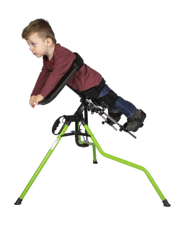 Zing Portable Stander Leaning Forward