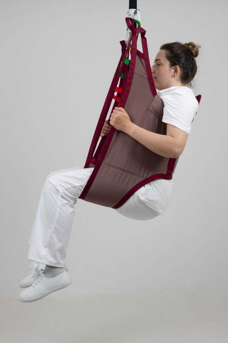 Continental Rigid Low Back patient transfer sling side view