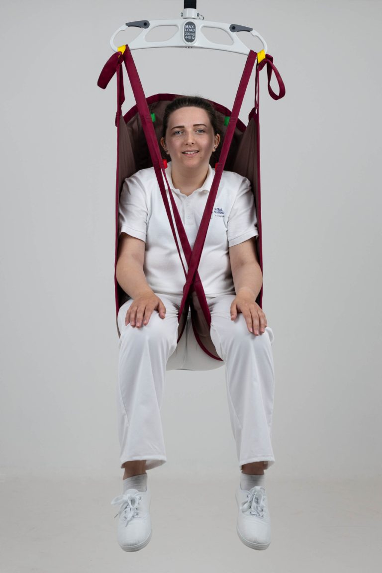 Continental Universal High Back patient transfer sling front view