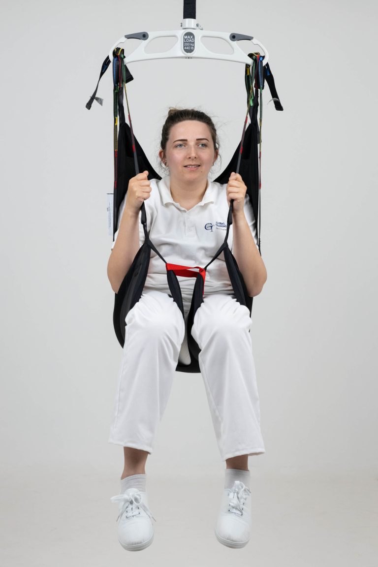 In-Situ Recline Deluxe patient transfer sling front view