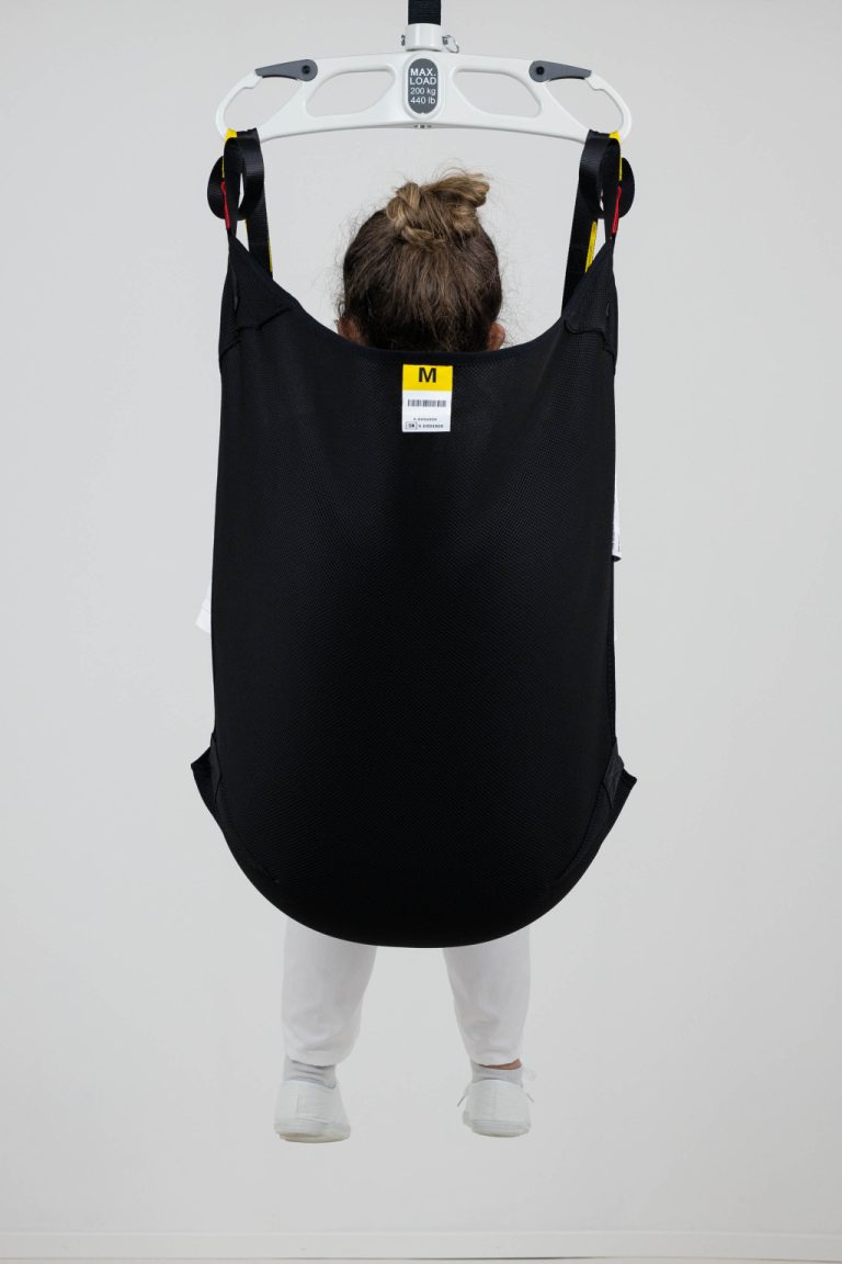 In Situe Recline patient transfer sling back view