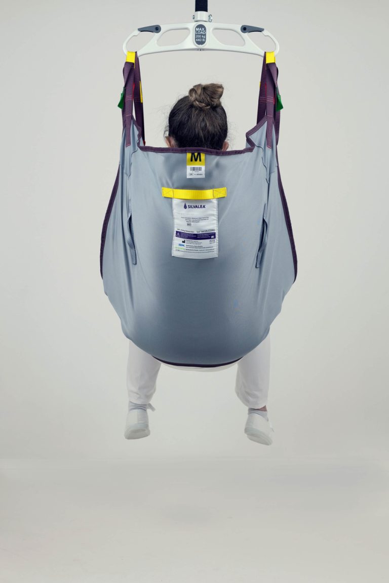 Fastfit deluxe sling for patient transfer back view